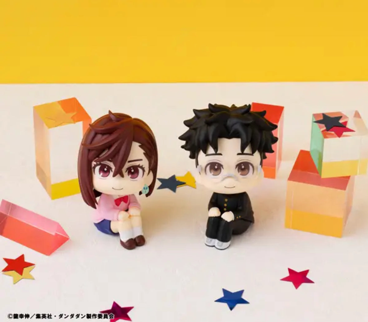 Look Up DAN DADAN Momo and Okarun by MegaHouse