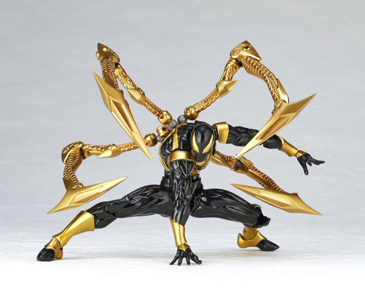 Revoltech Amazing Yamaguchi Marvel Iron Spider (Onyx Stealth Tech Ver.) by Kaiyodo
