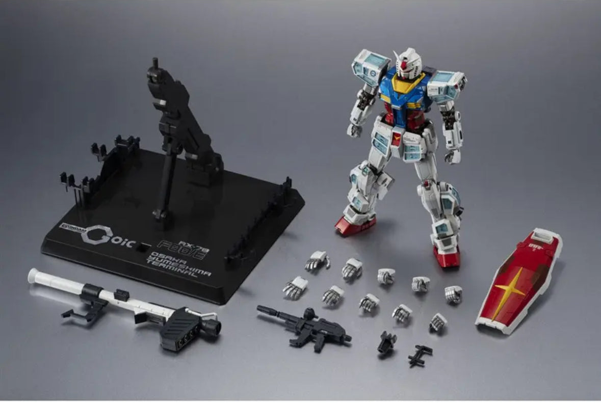 GUNDAM NEXT FUTURE PAVILION EXPO2025 Chogokin RX-78F00/E Gundam Tamashii Nations by Bandai
