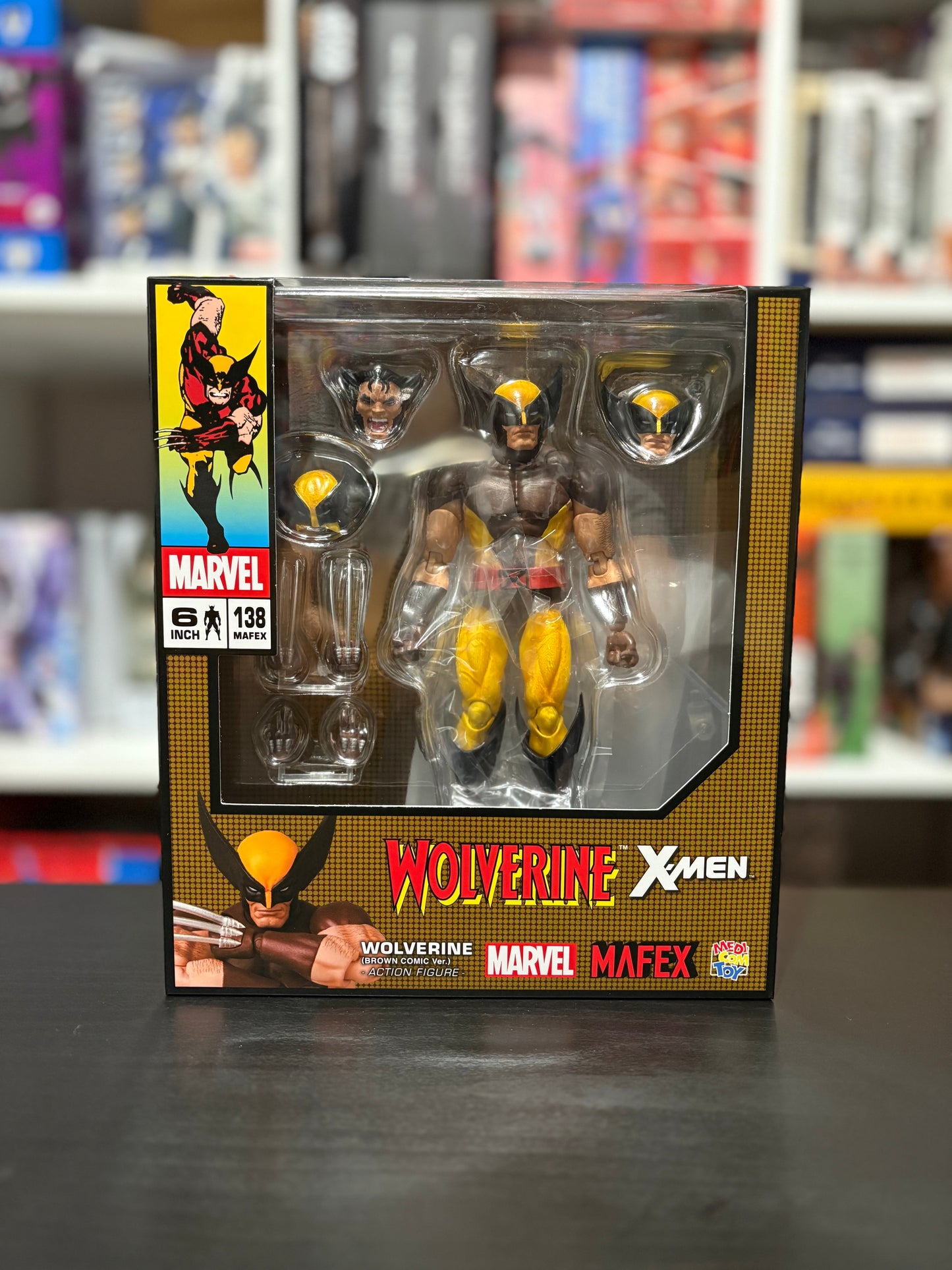 MAFEX No.138 MAFEX WOLVERINE (BROWN COMIC Ver.) by Medicom
