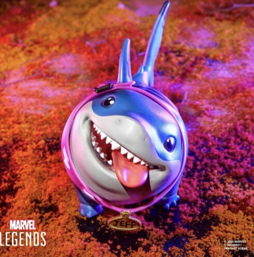 Marvel Rivals Venom & Jeff the Land Shark - Marvel Legends Action Figure 2-Pack by Hasbro