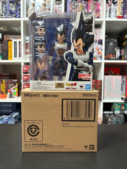 S.H. FIGUARTS: Dragon Ball Z - Vegeta Old Battle Suit Ver. Tamashii Nations