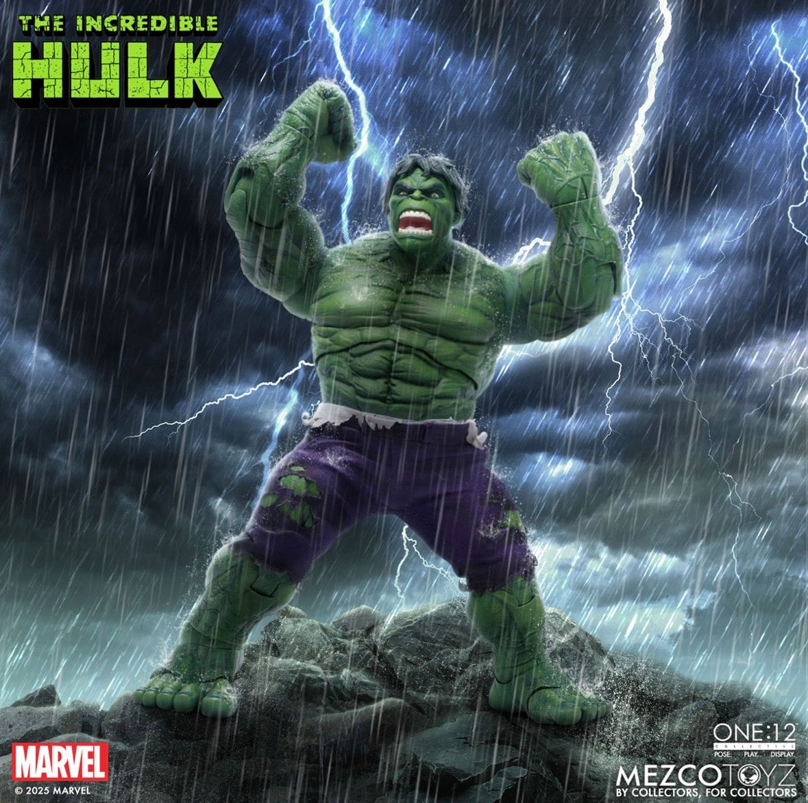 (Arriving Soon!) Marvel One:12 Collective Incredible Hulk Action Figure by Mezco