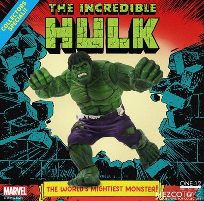 (Arriving Soon!) Marvel One:12 Collective Incredible Hulk Action Figure by Mezco