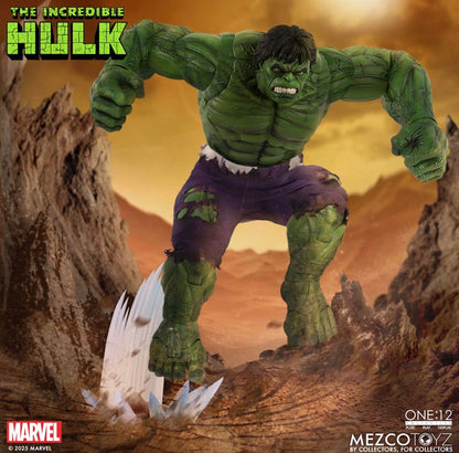 (Arriving Soon!) Marvel One:12 Collective Incredible Hulk Action Figure by Mezco