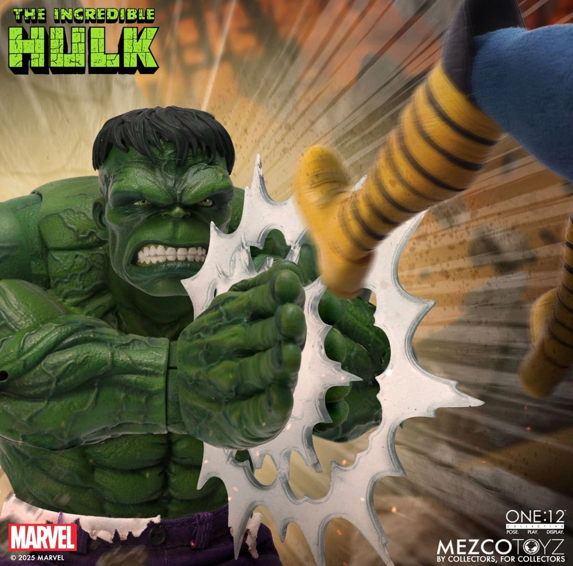 (Arriving Soon!) Marvel One:12 Collective Incredible Hulk Action Figure by Mezco