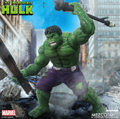 (Arriving Soon!) Marvel One:12 Collective Incredible Hulk Action Figure by Mezco