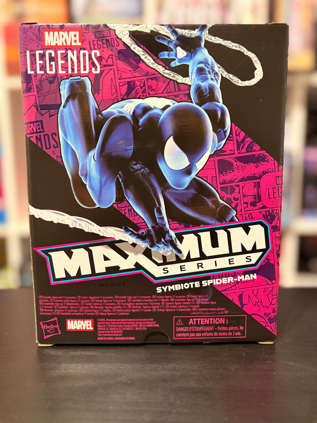 Marvel Legends Maximum Series Symbiote Spider-Man by Hasbro